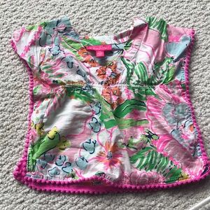 Lilly Pulitzer for Target baby swim coverup 12m